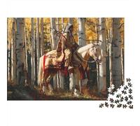 Native Americans on Horseback1000 Piece Impossible for Adults Games Gifts Kids Challenge Jigsaw