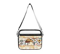 Native Americans Women's Clear Crossbody Bag Fashion Purses Small Shoulder Handbags, Stadium Approved