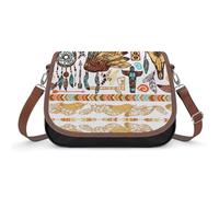 Native Americans Women's Crossbody Bag Fashion Purses Small Shoulder Handbags with Adjustable Strap
