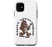 Native Appalachian Funny Bigfoot Banjo Sasquatch Case for iPhone 11