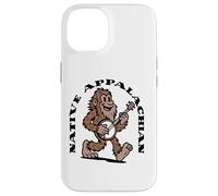 Native Appalachian Funny Bigfoot Banjo Sasquatch Case for iPhone 14
