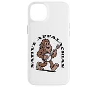 Native Appalachian Funny Bigfoot Banjo Sasquatch Case for iPhone 14 Plus