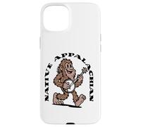 Native Appalachian Funny Bigfoot Banjo Sasquatch Case for iPhone 15 Plus