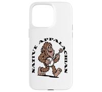 Native Appalachian Funny Bigfoot Banjo Sasquatch Case for iPhone 15 Pro Max
