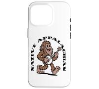 Native Appalachian Funny Bigfoot Banjo Sasquatch Case for iPhone 16 Pro