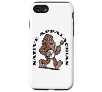 Native Appalachian Funny Bigfoot Banjo Sasquatch Case for iPhone SE (2020) / 7/8
