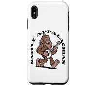 Native Appalachian Funny Bigfoot Banjo Sasquatch Case for iPhone XS Max