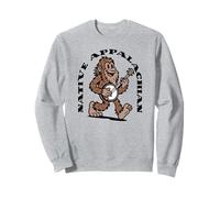 Native Appalachian Funny Bigfoot Banjo Sasquatch Sweatshirt