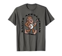 Native Appalachian Funny Bigfoot Banjo Sasquatch T-Shirt