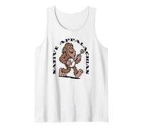 Native Appalachian Funny Bigfoot Banjo Sasquatch Tank Top