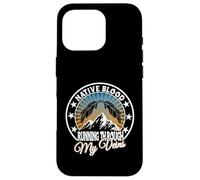 Native Blood running through my Veins for Native American Case for iPhone 16 Pro