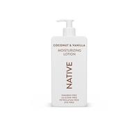 Native Body Lotion for Men & Women - Silicone & Dye Free - Coconut & Vanilla Scented Hand Lotion + Body Moisturizer for Dry Skin - Naturally Derived with Shea Butter & Glycerine (487ml)