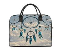 Native Dream Catcher Laptop Tote Bag Casual Travel Handbag Multi Pocket Shoulder Bags for Work Travel