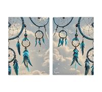 Native Dream Catcher Passport Holder for Travel PU Leather Passport Wallet Cover Organize Your Passports & Cards