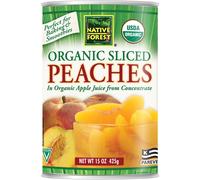 Native Forest, Edward & Sons, Native Forest, Sliced Peaches, 15 oz (425 g)