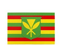 Native Hawaiian Flag 1000 Piece Puzzle With Stylish Prints That Stimulates Creativity Concentration And Hands On Skills