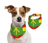 Native Hawaiian Flag Dog Bandana for Small Medium Large Dogs, Cat Dogs Kerchief Triangle Bibs Scarf for Girl Or Boy