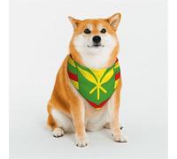 Native Hawaiian Flag Dog Bandana for Small Medium Large Dogs, Cat Dogs Kerchief Triangle Bibs Scarf for Girl Or Boy