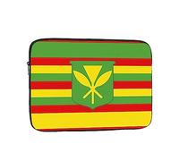Native Hawaiian Flag Print Laptop Case – Lightweight Computer Sleeve, Fits 15 inch 10-17 Inch Laptops, Perfect for Business Travel
