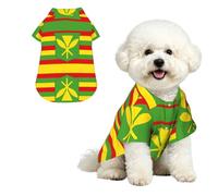 Native Hawaiian Flag Soft Breathable Hawaiian Dog Shirt