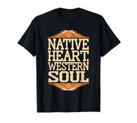 Native Heart Western Soul Cowboy Cowgirl T-Shirt