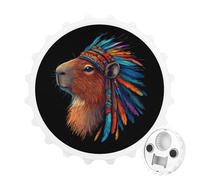 Native Indian Capybara Bottle Opener Refrigerator Magnetic Portable Decorative Gifts Stick Photos Notifications Or Reminders
