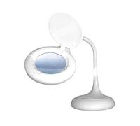 Native Lighting Chameleon Desk Magnifier Lamp White
