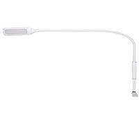 Native Lighting Lumina LED Desk Lamp - Adjustable Gooseneck Reading light & Craft Lamp with 7 Brightness Settings and 5 Colour Temperatures, Work and Home Hobby Desk Light With Remote Control - White