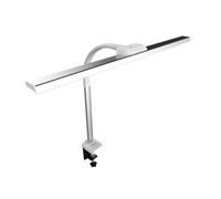 Native Lighting Task Lamp XL - White 2,100 Lux LED Light with Adjustable 80cm Wide Shade, Book, Hobby, Task & Reading Light for Desk - 5 Colour Ranges, 5 Step Dimmer, Smart Memory