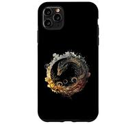 Native Mexican Civilizatio Aztec Feathered Serpent Ouroboros Case for iPhone 11 Pro Max