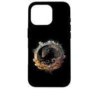Native Mexican Civilizatio Aztec Feathered Serpent Ouroboros Case for iPhone 16 Pro