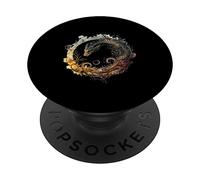 Native Mexican Civilizatio Aztec Feathered Serpent Ouroboros PopSockets Adhesive PopGrip