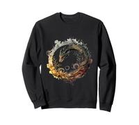 Native Mexican Civilizatio Aztec Feathered Serpent Ouroboros Sweatshirt