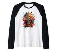 Native Mexican Pride Quetzalcoat Aztec God Toltec Inca Raglan Baseball Tee