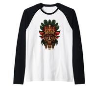 Native Mexico Pride Mexican Mythology Toltec Inca Aztec Raglan Baseball Tee
