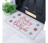 Native Natural Baby It's Cold Outside Outdoor Doormat