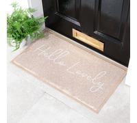 Native Natural Beige Hello Lovely Doormat (70 X 40Cm)