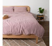 Native Natural Blush Pink King 100% Linen Duvet Cover (230X220Cm)