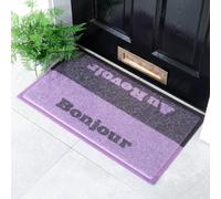 Native Natural Bonjour Au Revoir Doormat (70 X 40Cm)