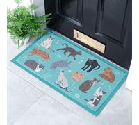 Native Natural Cats Indoor & Outdoor Doormat (70 X 40Cm)