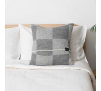 Native Natural Checkerboard Grey Wool Cushion 45X45Cm