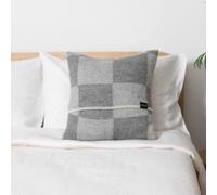 Native Natural Checkerboard Grey Wool Cushion 45x45cm | Size: 45 cm x 45 cm Native Natural Grey 45 cm x 45 cm