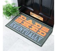 Native Natural Dad's Shed Doormat (70 X 40Cm)