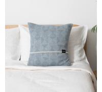 Native Natural Diamond Blue Wool Cushion Cover 45x45cm | Size: 45 cm x 45 cm Native Natural Blue 45 cm x 45 cm