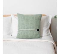 Native Natural Diamond Green Wool Cushion 45X45Cm