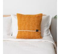 Native Natural Diamond Mustard Wool Cushion Cover 45x45cm | Size: 45 cm x 45 cm Native Natural Mustard 45 cm x 45 cm