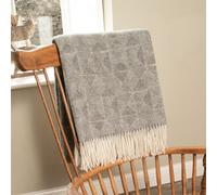 Native Natural Diamond Pattern 100% Wool Blanket