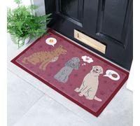 Native Natural Dog Thoughts Doormat (70 X 40Cm)