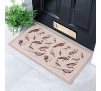 Native Natural Elegant Bird Vintage Pattern Indoor & Outdoor Doormat - 70X40Cm