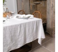 Native Natural Elegant White Pure Linen Tablecloth